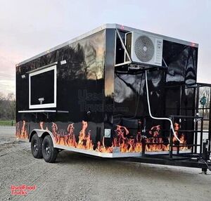 2024 - 8.5' x 18' Food Concession Trailer | Mobile Kitchen Unit