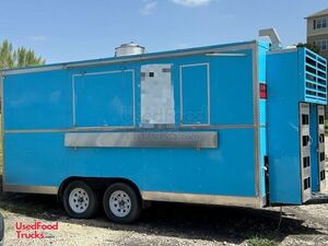 2021 8' x 16' Kitchen Food Trailer with Fire Suppression System