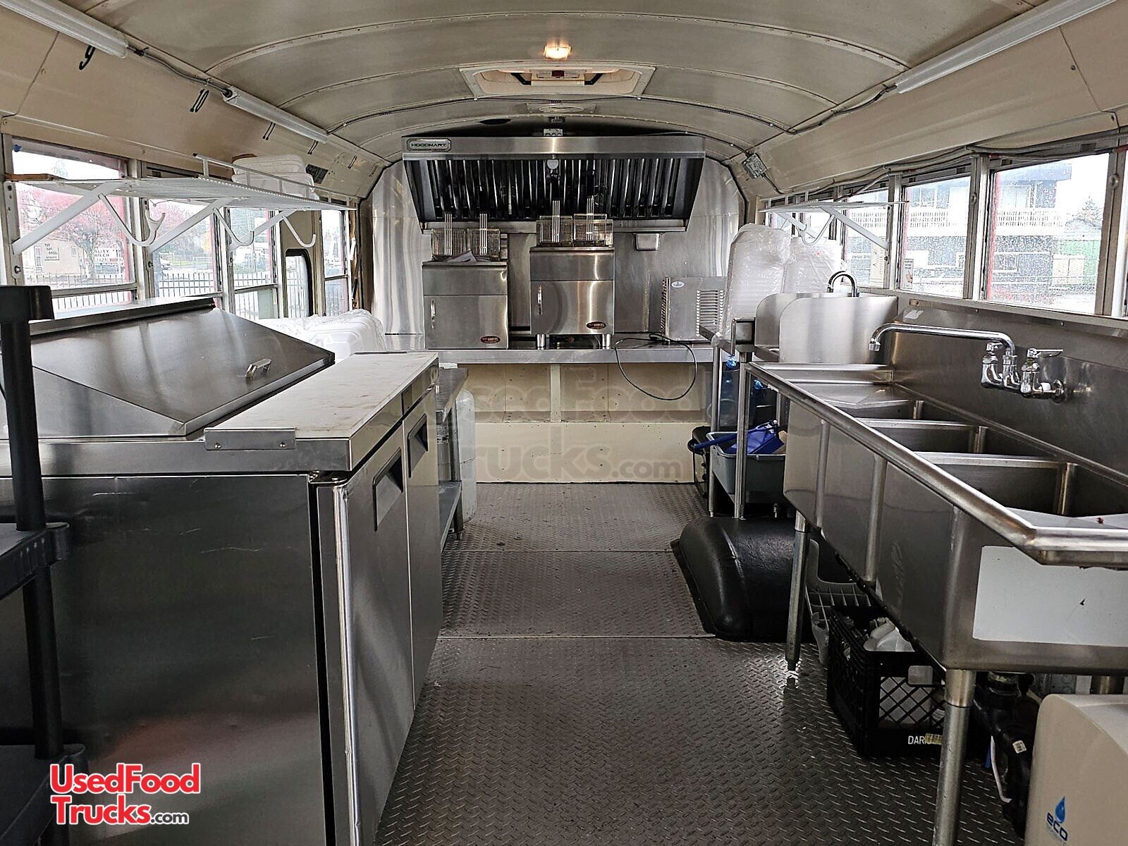 Professionally Converted - Blue Bird All Purpose Food Bus 