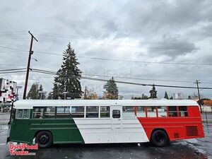 Professionally Converted - Blue Bird All Purpose Food Bus | Mobile Restaurant