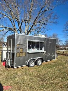 2023 8.5' x 16' Kitchen Food Concession Trailer with Fire Suppression System