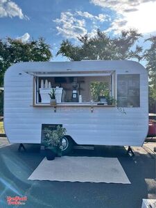 Turnkey - 7' x 16' Coffee and Beverage Concession Trailer