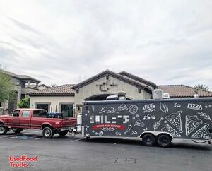 2023 8.5' x 24' Pizza Trailer with 2 ilFornino Pizza Oven and Fire Suppression System