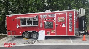 Turn Key - 2023 8.5' x 24' Kitchen Food Trailer with Fire Suppression System