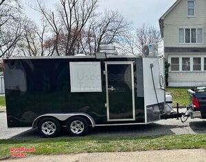 2018 - 8' x 16' Food Concession Trailer with Pro-Fire System