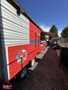2009 8' x 18' Barbecue Food Concession Trailer and Dodge 3500 Truck
