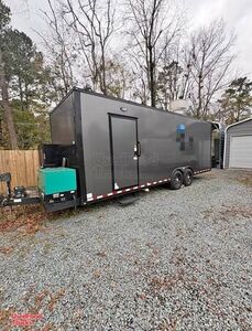 2021 8' x 24' Kitchen Food/Coffee Concession Trailer with Pro Fire System