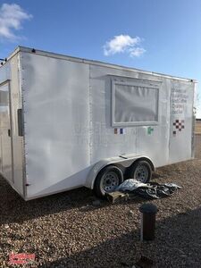 2022 8' x 16' Shaved Ice Trailer Snowball Concession Unit