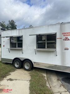 2022 8.5' x 18' Quality Cargo Kitchen Food Concession Trailer with Pro-Fire Suppression