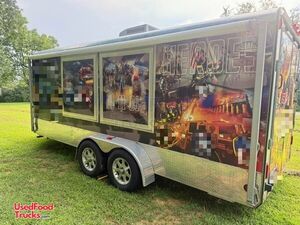 Versatile 18' Food Trailer Concession Empty Concession Unit