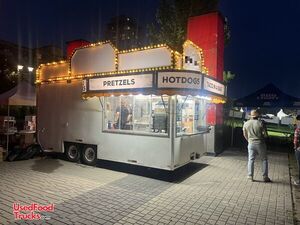 Clean - 2008 8' x 18' Carnival Style Food Concession Trailer