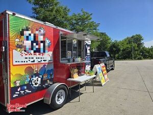 2018 7' x 12' Snowball and Ice Cream Concession Trailer