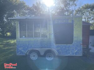 Licensed - 2016 7' x 12' Cargo Craft Food Concession Trailer with Pro-Fire Suppression