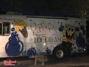 Fully Loaded Soft Serve Ice Cream Truck Mobile Ice Cream Parlor