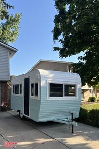 Vintage 7' x 13' Camper Coffee / Beverage Concession Trailer w/ New Interior Design
