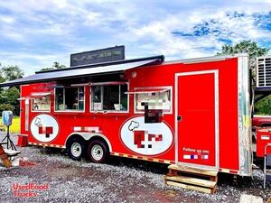 24' Food Concession Trailer with Commercial Kitchen Equipment