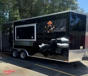 2023 - WOW Cargo 8' x 20' Barbecue Concession Trailer with Open Porch