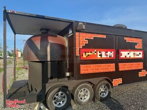 Like New - 2019 8' x 24' Pizza Trailer with Marra Forni Rotating Brick Oven
