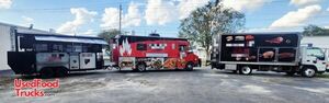 Turnkey - 2013 Freightliner Barbecue Food Truck + Freezer Truck & BBQ Grill Setup