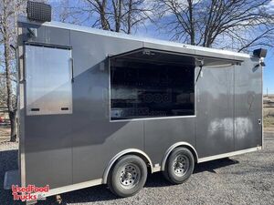 2019 8.5' x 16' Kitchen Food Concession Trailer with Pro-Fire Suppression