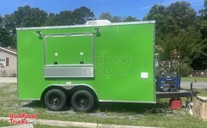 Lightly Used - 2023 7.5' x 14' Kitchen Food Concession Trailer