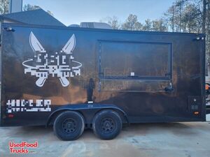 2021 7' x 22' Freedom Kitchen Food Concession Trailer with Pro-Fire Suppression