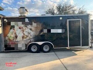Like New - 2017 8' x 20' Kitchen Food Trailer with Fire Suppression System