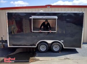 NEVER USED 2022 8' x 16' Quality Concession Trailer | Mobile Vending Unit