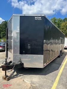 2020 8.5' x 28' Kitchen Food Concession Trailer Mobile Vending Unit