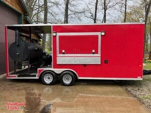 2021 Rock Solid Cargo Barbecue Food Concession Trailer with Open Porch