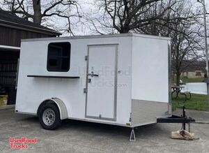 TURNKEY - 2021 7' x 14' Spartan Coffee Concession Trailer with Coffee Cart