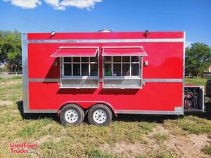 TURNKEY - 8' x 16' Kitchen Food Concession Trailer with Pro-Fire Suppression