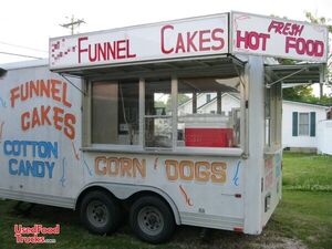 Wells Cargo 8' x 16' Food Concession Trailer Mobile Street Vending Unit