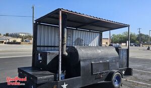 2022 7.5' x 12' Barbecue Food Trailer | Food Concession Trailer