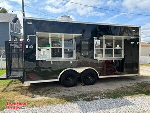 Like-New - 2017 8' x 18' Kitchen Food Concession Trailer with Pro-Fire Suppression