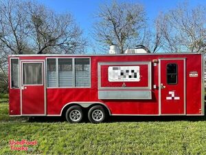 2017 Covered Wagon Kitchen Food Concession Trailer with Enclosed Porch