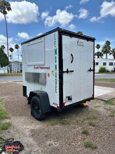 NEW - 5' x 8' Shaved Ice Trailer Snowball Concession Unit