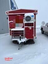 LIKE NEW - 2022 8' x 18' Kitchen Food Concession Trailer