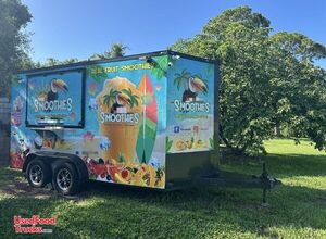 2023 7' x 14' Smoothie Trailer | Beverage Concession Trailer