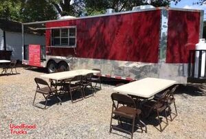 Well Equipped - 32' Commercial Barbecue Food Trailer | Concession Trailer