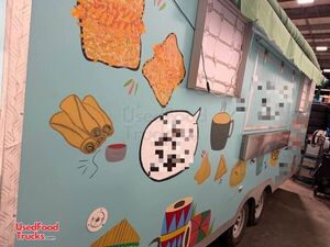 19' Kitchen Food Concession Trailer with Fire Suppression System