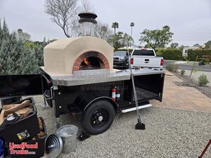 Turnkey - 2024 6' x 9' Wood Fired Pizza Concession Trailer