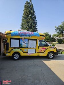 2014 Snowie Shaved Ice Truck with CA Insignia | Chevrolet Snowball Truck