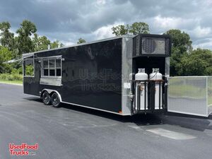 NEW - 2024 8.5' x 24' Kitchen Food Trailer with 5' Enclosed Porch