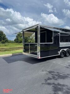 NEW - 2024 8.5' x 24' Kitchen Food Trailer with 5' Enclosed Porch