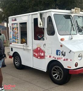 Turnkey - AM General Ice Cream Concession Truck with Push Cart