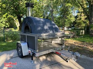 2021 7' x 5.5' Fiero Forni Caterer Quattro Mobile Wood-Fired Pizza Oven Trailer