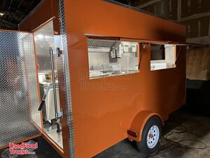 Like-New - 2023 8' x 12' Kitchen Food Concession Trailer with Pro-Fire Suppression