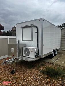 Like New - 7' x 14' Food Concession Trailer with HCD Insignia