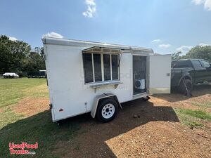 Turn Key - 2016 7' x 12' Haulmark Shaved Ice Trailer with Commercial Cotton Candy Machine